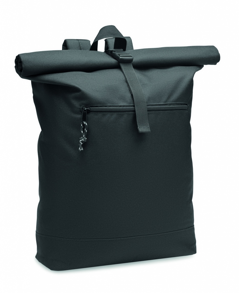 Logotrade promotional product image of: 600D RPET rolltop backpack