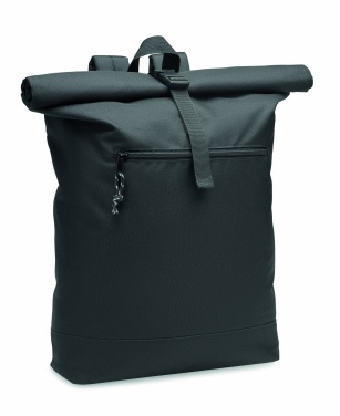 Logotrade advertising product picture of: 600D RPET rolltop backpack