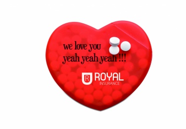 Logotrade promotional giveaways photo of: Heart shape peppermint box