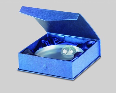 Logo trade business gift photo of: Globe glass trophy