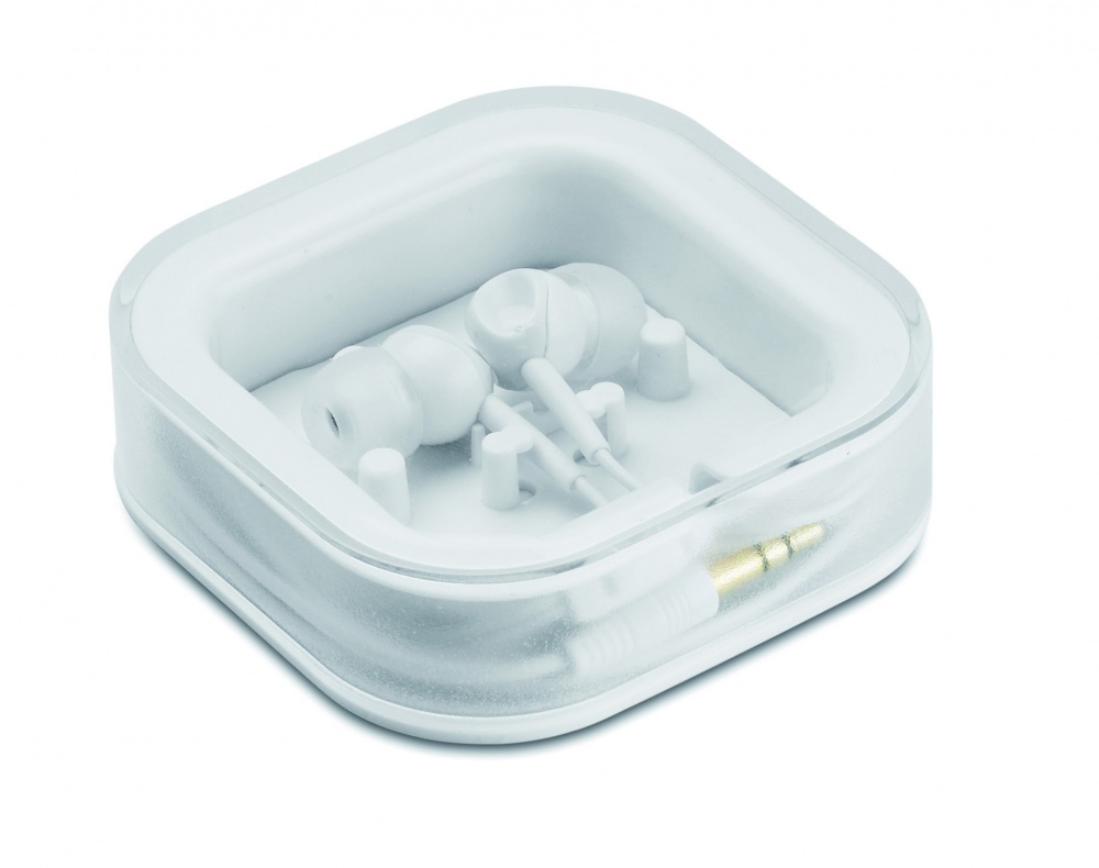 Logo trade promotional giveaways picture of: Ear plug with silicone