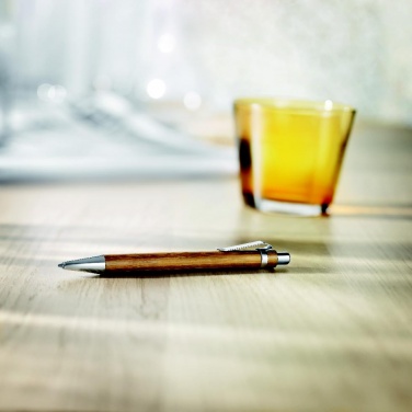 Logotrade promotional giveaway picture of: Bamboo automatic ball pen