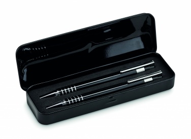 Logotrade promotional gift image of: Ball pen set in metal box