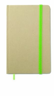 Logotrade promotional products photo of: A6 recycled notebook 96 plain