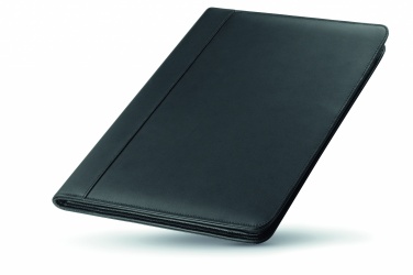 Logo trade advertising product photo of: A4 leather conference folder
