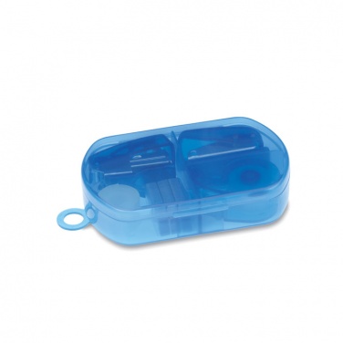 Logo trade promotional gifts image of: Stationery set in plastic box