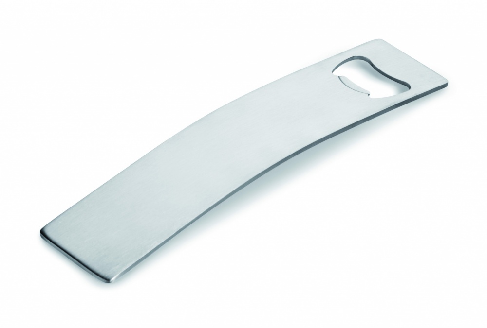 Logo trade promotional giveaways image of: Stainless steel bottle opener