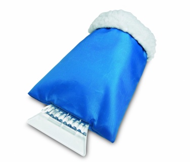 Logo trade promotional giveaways image of: Car ice scraper w/ mitten