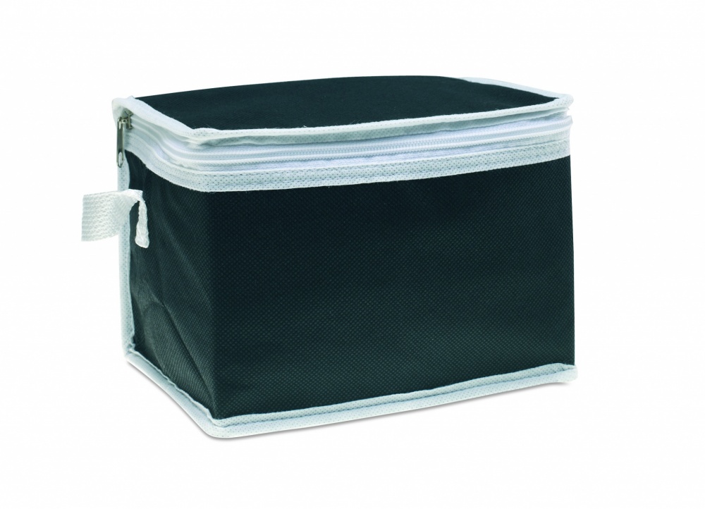 Logo trade corporate gifts picture of: Nonwoven 6 can cooler bag