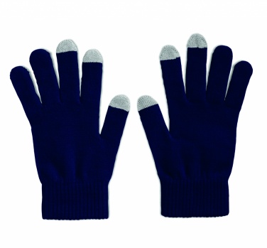 Logo trade promotional giveaways image of: Tactile gloves for smartphones