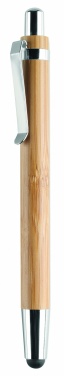 Logotrade promotional giveaways photo of: Ball pen in ABS and bamboo