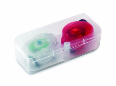 Logo trade corporate gifts image of: 2 bicycle lights in PP box