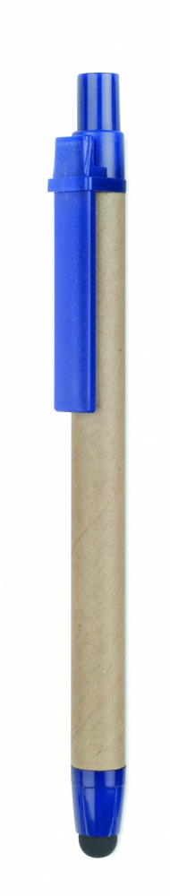 Logo trade promotional item photo of: Recycled carton stylus pen