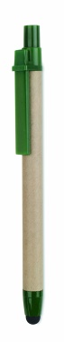 Logo trade promotional item photo of: Recycled carton stylus pen