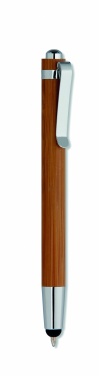 Logotrade advertising product image of: Bamboo pen and pencil set