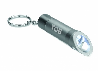 Logotrade promotional giveaways photo of: Metal torch key ring Ylivieska