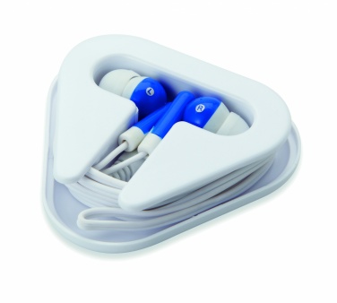 Logo trade promotional gifts image of: Earphones in PS case