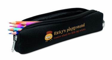 Logo trade advertising products image of: Pencil case