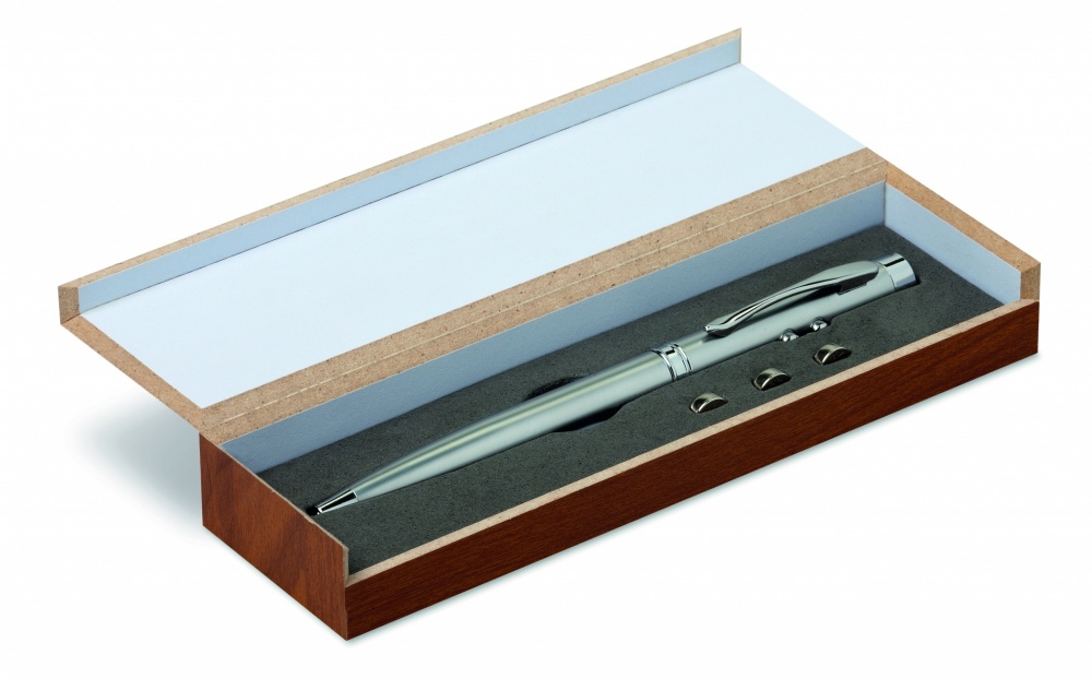 Logotrade promotional item picture of: Laser pointer in wooden box