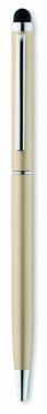 Logo trade promotional giveaways image of: Twist and touch ball pen