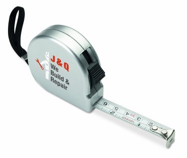 Logo trade business gift photo of: Measuring tape 2m