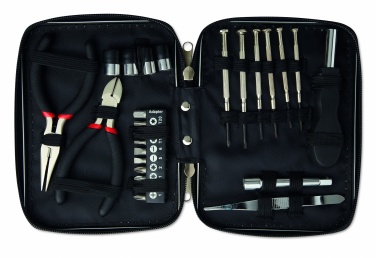 Logo trade promotional gift photo of: 26 pcs tool in aluminium case
