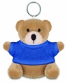 Teddy bear key ring FINLAND, Blue