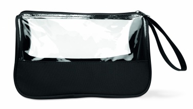 Logotrade promotional products photo of: Toiletry bag microfiber w PVC