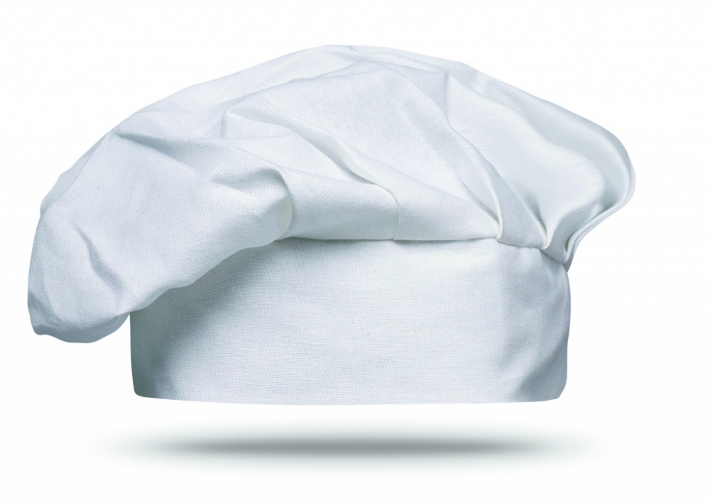 Logo trade promotional merchandise image of: Cotton chef hat 130 gsm