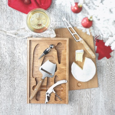 Logotrade promotional product image of: Cheese and wine set