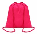 100gr/m² cotton drawstring bag, Red