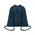 100gr/m² cotton drawstring bag, French Navy