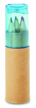 Logo trade corporate gift photo of: 6 coloured pencils