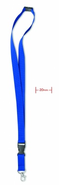 Logotrade promotional item image of: Lanyard hook and buckle 20 mm