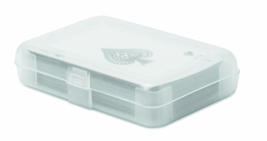 Logo trade advertising products picture of: Playing cards in pp case