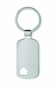Logotrade advertising product picture of: Key ring with house detail Jelgava