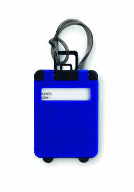 Logo trade promotional gift photo of: Luggage tags plastic