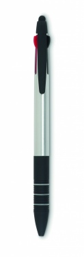 Logo trade advertising products picture of: 3 colour ink pen with stylus