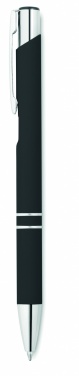 Logo trade corporate gifts picture of: Ball pen in rubberised finish