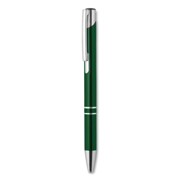 Logotrade promotional merchandise photo of: Push button aluminium pen BERN