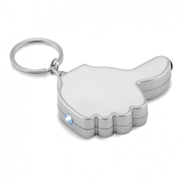 Logotrade promotional merchandise image of: Thumbs up led light w/key ring Valmiera