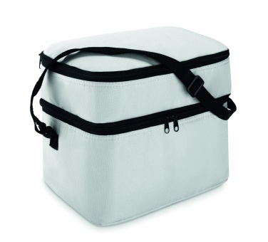 Logo trade corporate gifts image of: Cooler bag with 2 compartments