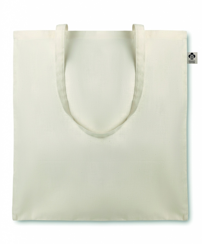 Logo trade promotional products picture of: 105gr/m² organic cotton bag