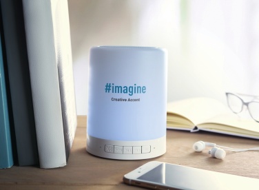 Logo trade corporate gifts picture of: Touch light wireless speaker