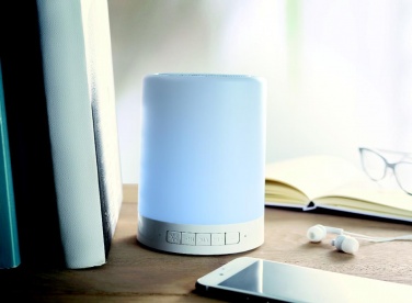 Logo trade promotional products picture of: Touch light wireless speaker