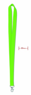 Logo trade promotional giveaways image of: Lanyard 20 mm