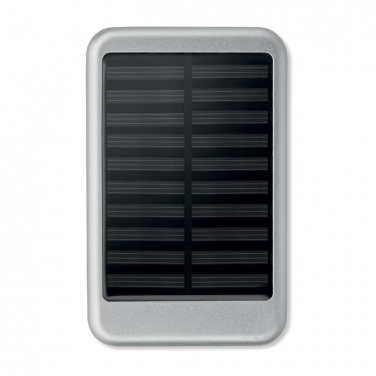 Logo trade promotional gifts image of: 4000 mAH solar powerbank