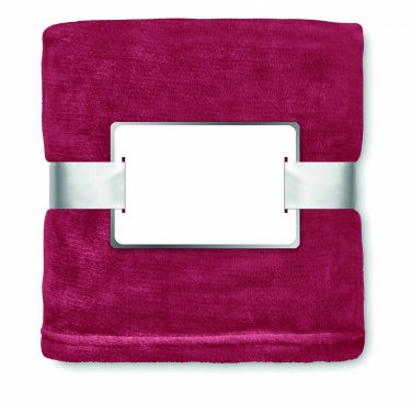 Logo trade promotional gift photo of: Blanket flannel