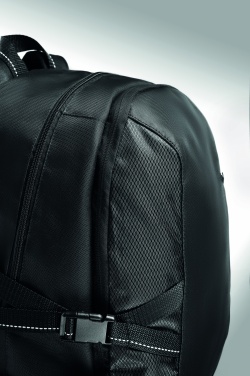 Logo trade corporate gift photo of: Polyester laptop backpack