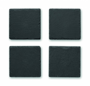 Logotrade promotional giveaways photo of: Slate coasters with EVA bottom